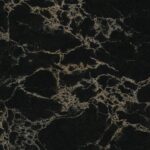 Czarny Konglomerat Caesarstone na blaty kuchenne, parapety i schody. Caesarstone gwarancja