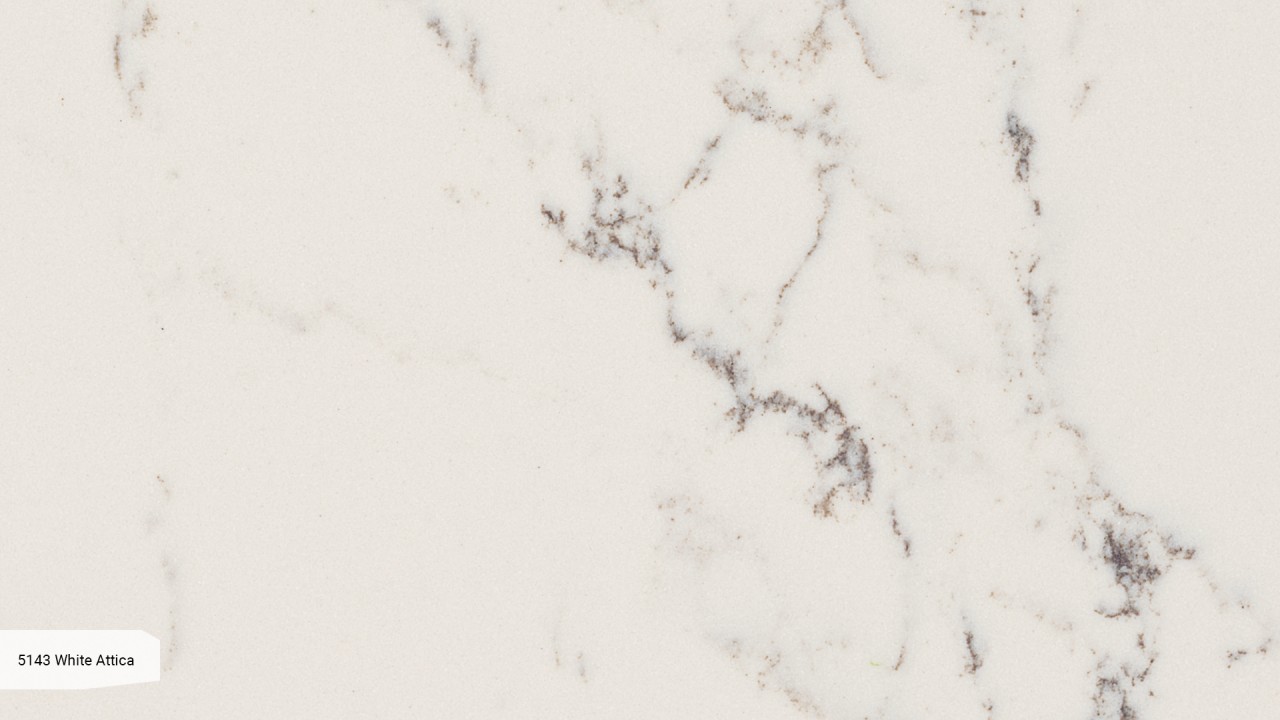 Biały Konglomerat Caesarstone na blaty kuchenne, parapety i schody. Caesarstone gwarancja