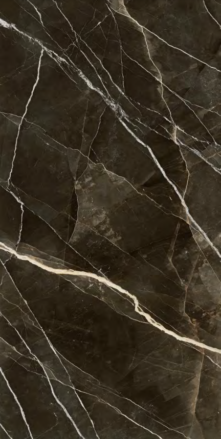 Spiek kwarcowy Marazzi Calacatta Black - kolor czarny z białą żyłką